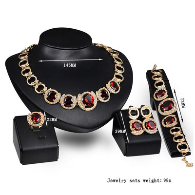 Women Wedding Bridal Jewelry Sets