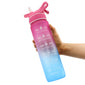 Straw Space Cup Sports Water Bottle