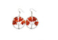 Natural Crystal Tree Earrings