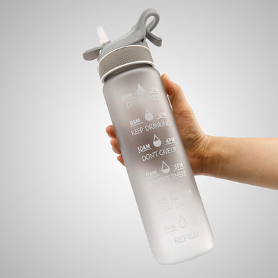 Straw Space Cup Sports Water Bottle