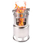 Portable Wood Burning Camping Stove Combo