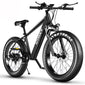 26 X 4.0 Inches Fat Tire Electric Mountain Bicycle For Adults