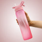 Straw Space Cup Sports Water Bottle