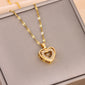 Double-layer Love Necklace Gift