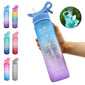 Straw Space Cup Sports Water Bottle