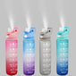 Straw Space Cup Sports Water Bottle